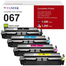 PANINK 067 067H Toner Cartridge Set for Canon MF656Cdw LBP632Cdw LBP633Cdw picture