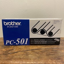 Brother PC-501 Fax Print Cartridge Genuine OEM Sealed New picture