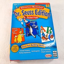 Adventure Workshop Dr. Seuss Edition Preschool-1st Grade computer game Cd-rom picture