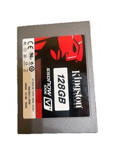 Lot of 2 Kingston SSDNow V+ 100E 128GB 2.5” SATA SSD Solid State Drives picture