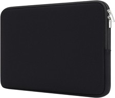 Padded Cover for 16 Inch Laptop Sleeve Case, Soft Lining, Black Color picture