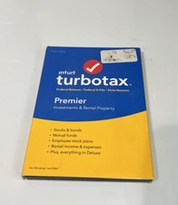 Genuine TurboTax Premier 2018 Federal + E-File State Window / Mac Sealed New picture