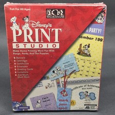 Disney Interactive 101 Dalmatians Disney Print Studio CD-ROM Windows picture