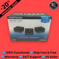 ✅ Nighthawk Dual-Band Mesh WiFi 6 System Router + 2 Satellites AX1500  MK6W ✅ picture