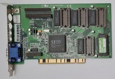 Diamond Stealth 3D 2000 PCI Graphics Card (S3 ViRGE, 86C325, 2MB, Retro, 1996) picture
