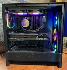 Gold Gaming PC - AMD Ryzen 9800X3D, RTX 5070 Ti, 32GB RAM, 2TB SSD, 850W picture