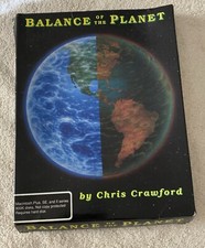 Balance of The Planet Macintosh Game Chris Crawford 1990 Rare picture