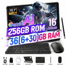 10.1 inch IPS Tablet Android 16 Pad Octa-Core 36GB 256GB ROM Wifi5G Gemini AI2.0 picture