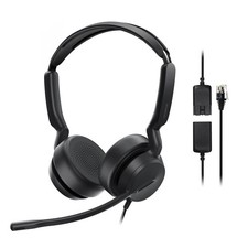 Yealink Phone Headsets for Office Phones YHS36 E2 QD to RJ9 Wired Headset picture