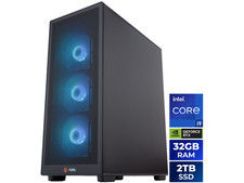ABS Stratos II Aqua Prebuilt Gaming PC - Windows 11 - Intel Core i9-14900KF - Ge picture