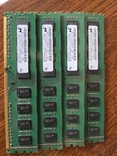 4 Pcs Micron MT16JTF25664AZ-1G4F1 2GB DDR3 PC3-10600U RAM modules picture
