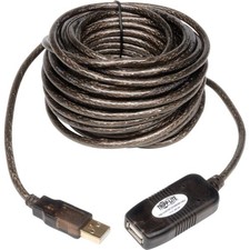 TRIPP LITE Eaton USB Extension Cable, USB 2.0, 33ft / 10m, Active Repeater picture