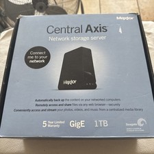 Maxtor Seagate Central Axis 1 TB Network Storage Server Hard Drive Tested **READ picture
