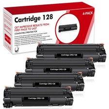 1-4PK CRG128 C128 Toner Cartridge for Canon 128 ImageClass MF4880dw MF4770n D550 picture