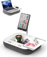 Viozon Kindle Pillow Stand Holder, Phone Holder for Bed, Laptop Lap Desk with Mo picture