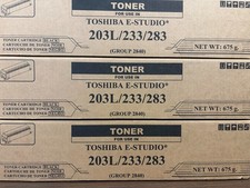 Black Toner for Toshiba Studio 203L/233/283 (Group 2840) NEW IN BOX  (3 TO SELL) picture