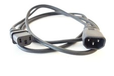 3ft C14 to C13   Heavy Duty - UL certified -Power Cable 10 Amp Bitmain S19 s17 picture