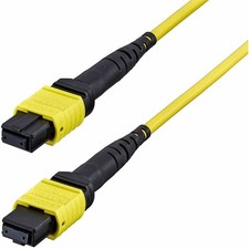 StarTech 5m 16ft MTP®/MPO Fiber Optic Cable 12F Type-B OS2 Single Mode picture