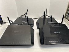 Lot Of 5 Netgear R6400v2 - Nighthawk AC1750 Smart WiFi Router ac + 1  ac1900 picture