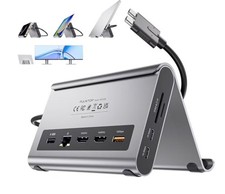MacBook Pro Docking Station Dual Monitor 4K@60Hz for MacBook Pro/Air M3 Pro/M4 picture