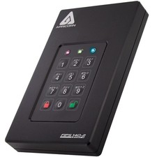 Apricorn 2TB SSD L3 AEGIS Fortress Secure 256-Bit Drive FBI CIA Standard picture
