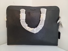 NWT COACH Beckett Portfolio Brief Case F68029 Black picture