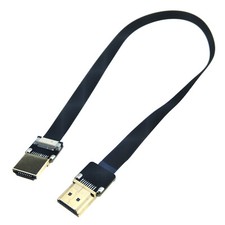 HDMI 4K Video Flex Cable 40cm Drone LCD Video Camera PC Flat Wire Male Connector picture