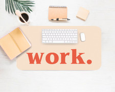 Work Desk Mat, Aesthetic Desk Accessory, Cute Workspace picture