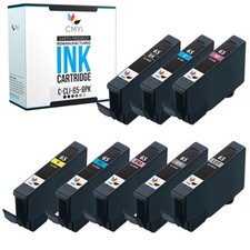 CMYi 8-Pack Compatible CLI-65 Ink Cartridges Set for Canon PIXMA PRO-200 Printer picture