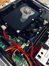 Custom Desktop PC w/ WD Western Digital Raptor X clear cover HDD (“vintage”) picture