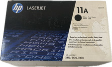 Genuine HP 11A Q6511A Black Toner Print Cartridge-Open Box picture