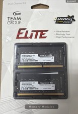 Team Group Elite 32GB DDR4 2666MHz RAM TED432G2666C19DC-S01 picture