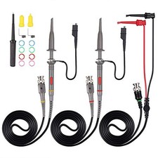 Proster 200MHz Scope Probe - P2200 1X/10X BNC with Mini Grabber Kit 2-Pack picture
