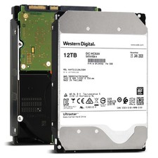 WD Ultrastar DC HC520 12TB HUH721212ALE604 0F29592 7.2K RPM SATA 6Gb/s 3.5