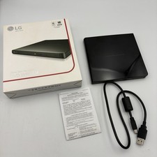 LG GP55EX70 Ultra Slim Portable DVD Writer with M-DISC Support - Black picture