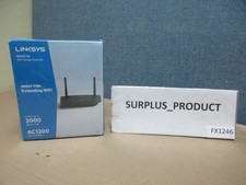 LINKSYS AC1200 DUAL-BAND TABLE TOP WI-FI RANGE EXTENDER - RE6500, BLACK-NEW BOX picture