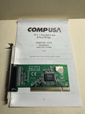 CompUSA 279726 High Speed PCI Card with 1 Parallel Port Adapter picture