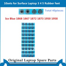10 Sets For Surface Laptop 3 4 5 1868 1872 Rubber feet Laptop 4 1950 Ice Blue picture