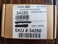 Finisar FTLX1471D3BTL 10GB 10KM SFP+ 1310NM SM OPT TRANSCEIVER NEW IN BOX picture