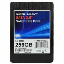 Super Talent FTM56N325H TeraNova DX 256GB SATAIII Industrial SSD NEW FW: T0929A0 picture