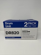 DR 820 : Drum Unit (2 Pack) NEW AND SEALED picture