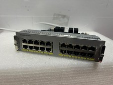 Cisco Catalyst 4900M 20-PORT 10/100/1000 RJ-45 Half Card WS-X4920-GB-RJ45 picture