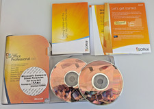 Microsoft Office Professional 2007 Full Version 2 Disc PC Windows w/Product Key picture