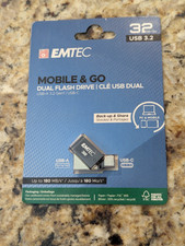 EMTEC Mobile & Go T260C Dual USB flash drive 32GB USB 3.2 USB-C ECMMD32GT263C picture