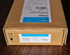 04-2021 Genuine EPSON T5962 Cyan Ink 350ml for Stylus 7700/7890/7900/9890/9900 picture