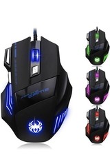 ZELOTES T-80 BIG MAC USB Wired Gaming Mouse Multi Color LED Optical 7 Button picture