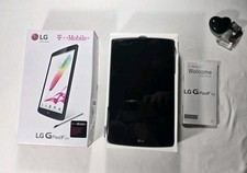 LG G Pad F 8.0 2nd Gen Tablet Tmobile *DAMAGED* Artwork Prop Cracked Screen  picture