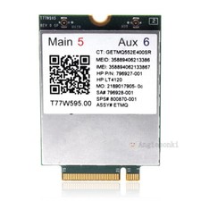 HP lt4120 Snapdragon X5 LTE T77W595 796928-001 4G WWAN M.2 Modem Module 150Mbps picture