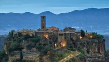 Landscape nature architecture building old village italy Custom Gaming Mat Desk picture