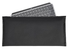 Computer Keyboard Dust Cover Sleeve Bag for Universal Keyboard, 68-87 M-Black picture